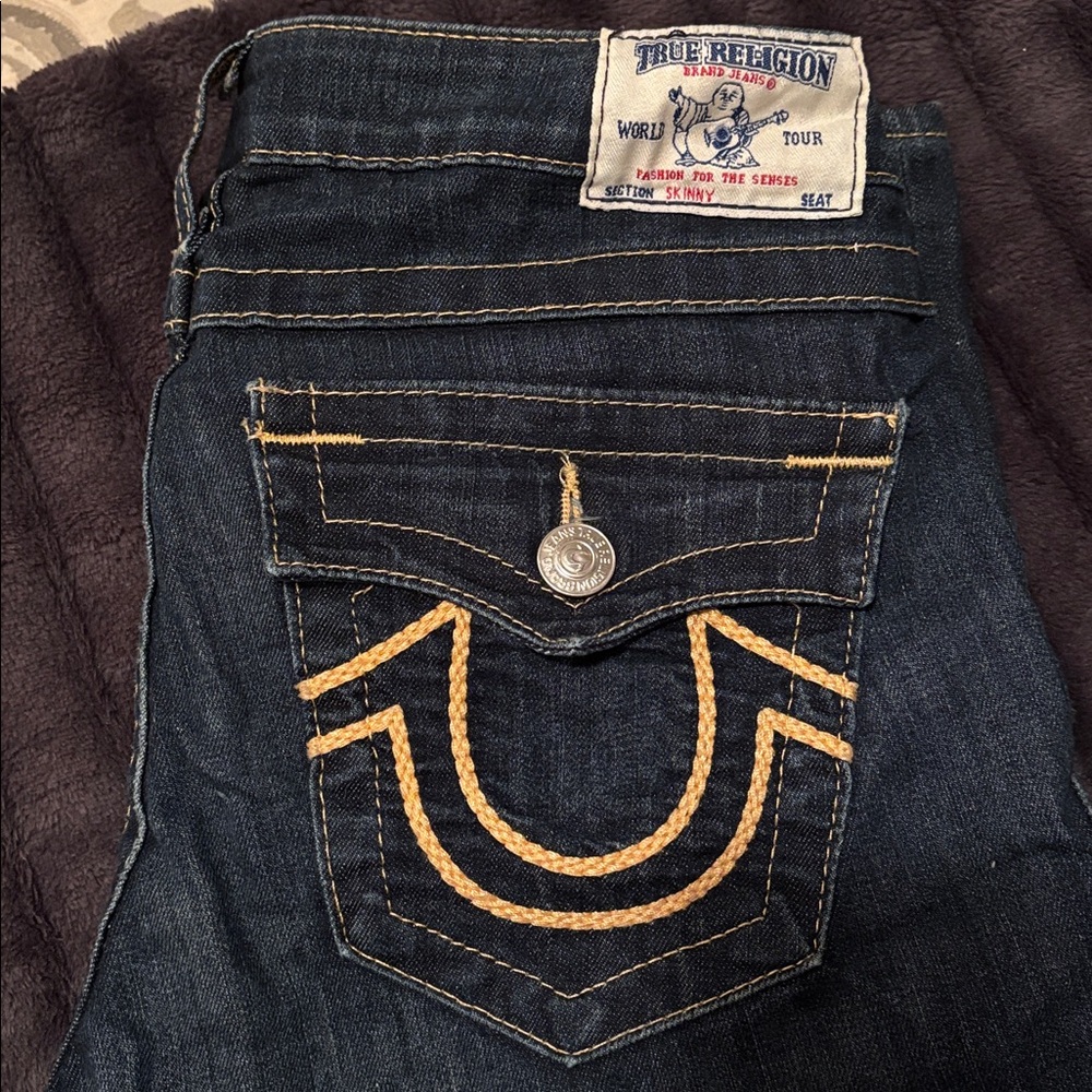 True Religion Indigo Denim Jeans